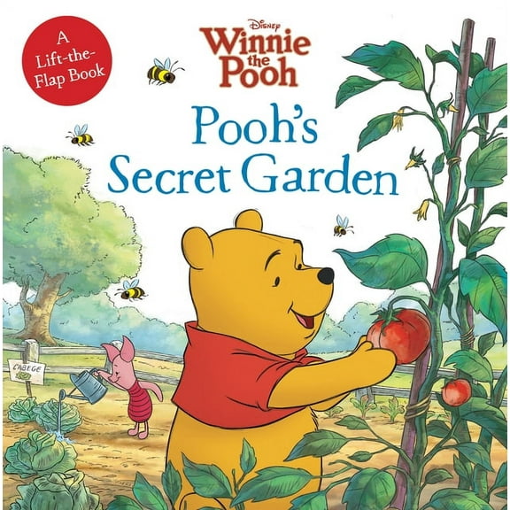 Disney's Winnie the Pooh Winnie the Pooh: Pooh's Secret Garden: A Lift-The-Flap Book, (Paperback)