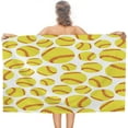 thumbnail image 6 of Beach Towel 31" x 51", for Softball Yellow Bath Towels, Effective, Absorbent and Quick Dry Beach Towel, Washer Safe Towel, Eco-Friendly for Adults, 6 of 13