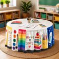 thumbnail image 4 of All Season Decorative Polyester Table Skirt 180x75cm, Elegant Round Rectangle Cover For Home Holiday Entertaining, 4 of 4