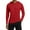 Red, variant on Men’s Lightweight Long Sleeve Hooded Athletic Shirt, Moisture-Wicking Performance Pullover, Casual Workout Top