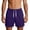 Purple Shorts for Men, variant on DODADAWANJ Summer Mens Shorts Elastic Waist Comfort Breathable Running Athletic Shorts Lightweight Mesh Shorts Casual Outfits Light Blue L