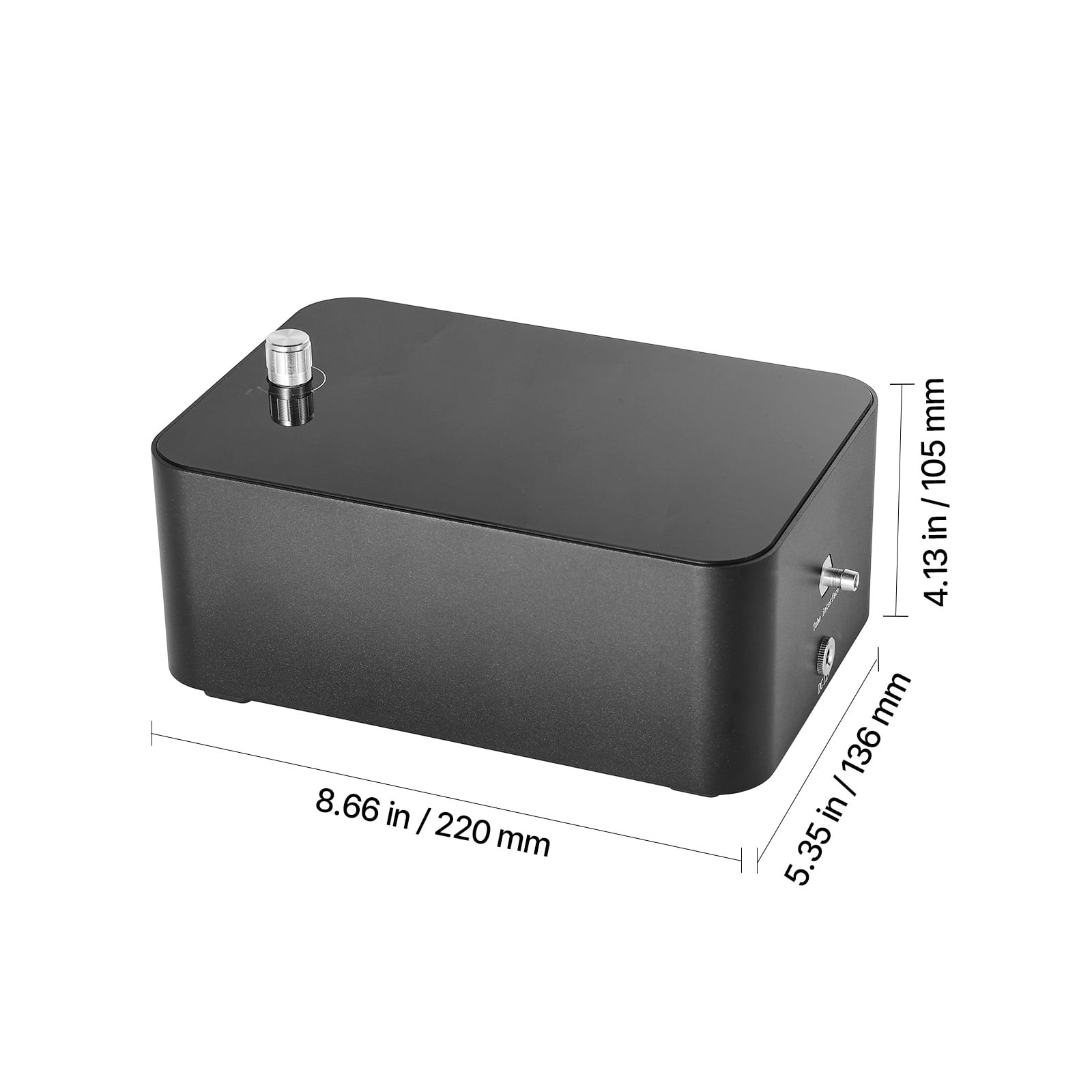 KFFKFF Air Aid, Modifiable 50 L/min Air Current, Air Aid Pump Set for Laser Cutting and Engraving, Eliminate Smoke and Debris,Lower Surface Heat, Protect Laser Lens, Suitable for Laser Engraver ≥ 20W