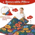 thumbnail image 3 of Pioneer Flower Floral Print Pattern Toddler Nap Mats for Kids Preschool,Sleeping Mat Bag or Kids,Toddler Sleeping Bag,Toddler Nap Mat or Daycare, 3 of 6