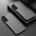 thumbnail image 2 of Funda de silicona transparente mate de lujo para Samsung Galaxy S22 Ultra S23 Ultra S21 Plus S20 FE S8 S9, carcasa suave a prueba de golpes Fivean unisex, 2 of 2