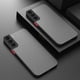 thumbnail image 2 of Funda de silicona transparente mate de lujo para Samsung Galaxy S22 Ultra S23 Ultra S21 Plus S20 FE S8 S9, carcasa suave a prueba de golpes Fivean unisex, 2 of 2