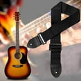 thumbnail image 4 of Guitar Strap Adjustable PU Leather and Nylon for All Guitars with Durable Look for Guitarists, 4 of 8