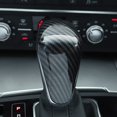 thumbnail image 3 of Cubierta de perilla de palanca de cambios de coche, antideslizante, a prueba de polvo, estilo fibra de carbono, compatible con Audi A7 15-18 Jadeshay  A, 3 of 8