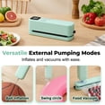 thumbnail image 4 of Bag Sealing Clips Vacuum Sealer Machine Usb Rechargeable Bag Sealer 4 Adjustable & Portable Heat Sealer with Digital Portable Bag Resealer for Plastic Bags Snacks & Storage Food Sealing Clips Kitchen, 4 of 7