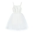 thumbnail image 4 of Toddler Girls Princess Dress Suspender Off-the-Shoulder Summer Thin Mesh Skirt 2-8Y, 4 of 9