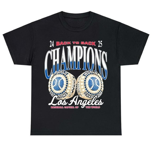 Baseball Back to Back Champs Shirt, Dodgers Baseball Tshirt