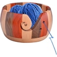 thumbnail image 5 of Yarn Bowls for Crocheting, Large Wooden Yarn Bowls with Holes, Knitting Crochet Storage Bowls with Holes, DIY Knitting Crocheting Accessories, 5 of 5