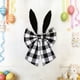 thumbnail image 4 of Colgante de lazo con orejas de conejo de Pascua para decoración del hogar para fiestas navideñas, 4 of 6
