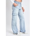 thumbnail image 4 of YMI Jeans Women's Straight Cargo Jeans, 4 of 14