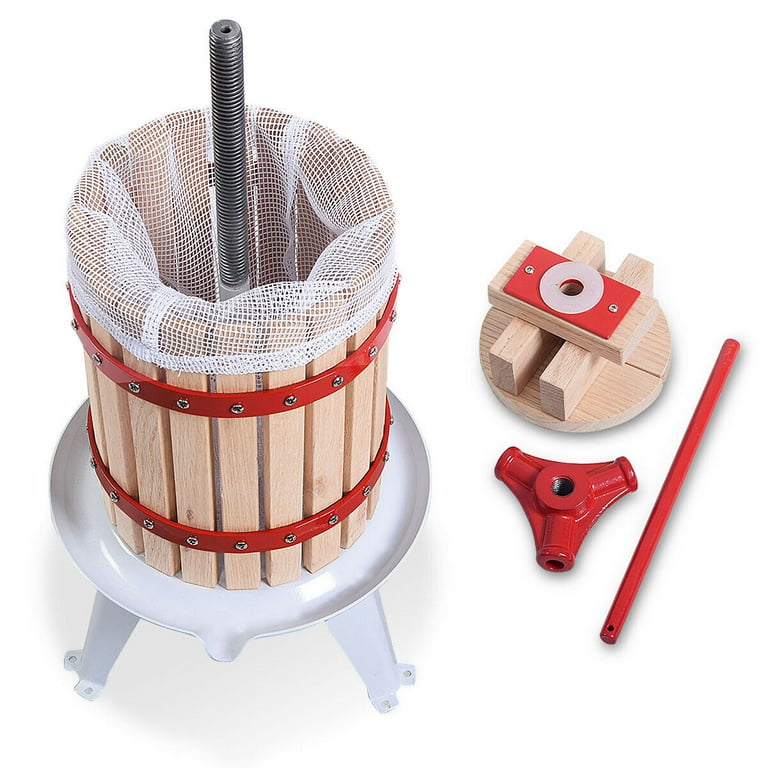 Grape Press, Fruit Wine Press, Chopper Berry Press, Large Capacity Fruit  Grinder, for Wine and Cider Pressing, Detachable Structure