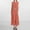 Orange, variant on Fgnfyis Women Summer Sleeveless Tank O Neck Top Short Button Top Wide Leg Pants Pocket Two Piece Suit Pants Sets for Women Orange M