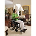thumbnail image 4 of Invacare - 9SL_PTO_34749 9000 SL Silla de ruedas ligera y duradera, brazos completos, asiento de 45 cm de ancho, color negro mate, 9SL_34749, 4 of 5