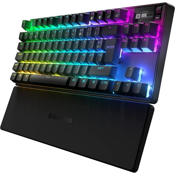 SteelSeries - Steelseries Apex Pro TKL keyboard Gaming USB + RF Wireless + Bluetooth QWERTZ German Black