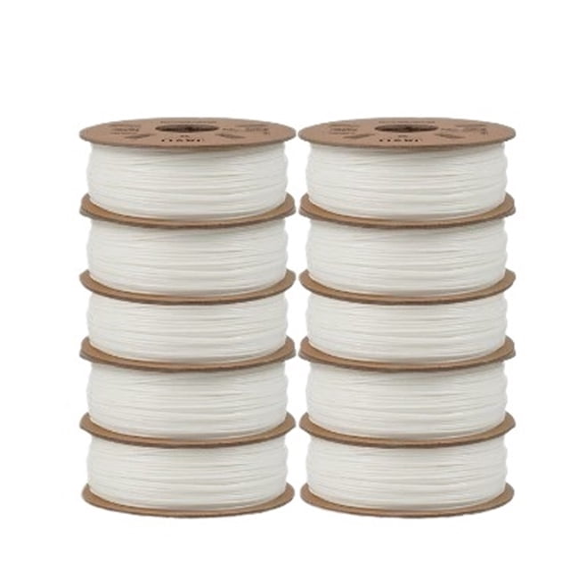 Filament TPU/ASA pour Imprimante 3D, 1,75 mm, 10 Rouleaux de Matériaux d'Impression 3D pour Imprimante 3D et Stylo 3D, Expérience d'Impression Plus Fluide