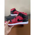 thumbnail image 2 of Ni - ke NEW Air Jordan 1 Mid Men's Size 9.5 Gym Red/Black-White 554724-660 Fast Shipping, 2 of 5