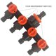 thumbnail image 2 of Conector Manguera Grifo Divisor Jardín Duradero 4 Vías para Riego Césped Doméstico, 2 of 8