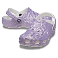 thumbnail image 1 of Crocs Classic Geometric Zueco Iridiscente Blanco Talla 6, 1 of 6