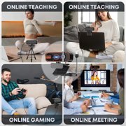 RONY 1080P HD USB Webcam with Microphone, Streaming Computer Web Camera for PC Desktop Laptop