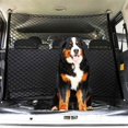 thumbnail image 1 of Double Layer Car Trunk Net, Pets Portable Dog Car Net, Universal Car Separation for Dog Cat Wire Black 90x40cm, 1 of 5