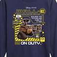 thumbnail image 3 of Disney Wall-E - Building The Future One Cube At A Time - Toddler & Youth Long Sleeve Graphic T-Shirt, 3 of 5