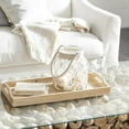 thumbnail image 2 of DecMode Clear Glass Decorative Candle Lantern with Rope Handle, 2 of 8