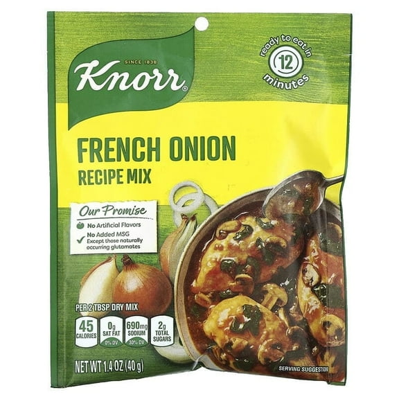 Knorr French Onion Recipe Mix 1.4 oz Pack of 2