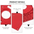 thumbnail image 3 of TEHAUX 1Jgo Volteadora Para Router De Madera Material Aleación De Aluminio Roja, 3 of 8