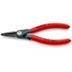 thumbnail image 1 of KNIPEX 48 31 J0 Pinza de precisión para anillos de retención interiores en taladros 140 mm, 1 of 1