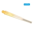 thumbnail image 3 of Uxcell 45mm Dart Shafts, 2BA Thread Nylon Dart Stems - 9 Pack (White, Yellow), 3 of 5