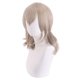 thumbnail image 2 of Peluca corta para cosplay, rubia, con flequillo lateral, 35 cm, fibra sintética, 2 of 3