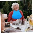 thumbnail image 4 of EcoNesxp 3 Pack Liquid Collector with Button Closure Silicone Adult Bib Crumb Pack, 4 of 5