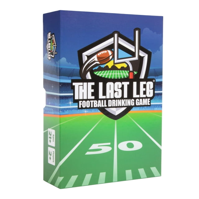 La Ltima Pierna: Juego de Beber Fútbol. Perfecto para Días de Juego, Portones Traseros, Fiestas y Antes de los Juegos.
