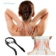 thumbnail image 2 of Masajeador de cuello Brillar Masajeador manual de vértebra cervical Bola de masaje para cuello y espalda negro, 2 of 5