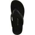 thumbnail image 4 of Vionic Women's Rest Dillon Toe Post Sandals Black Rhinestone 10M, 4 of 5