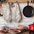 thumbnail image 6 of Turtle Coastal Kitchen Towels Set of 1, Nautical Summer Beach Coral Jellyfish Rustic Absorbent Dish Towels for Kitchen, Microfiber Hand Towel, Quick Drying Tea Towel for Cleaning Dishcloths, 6 of 7
