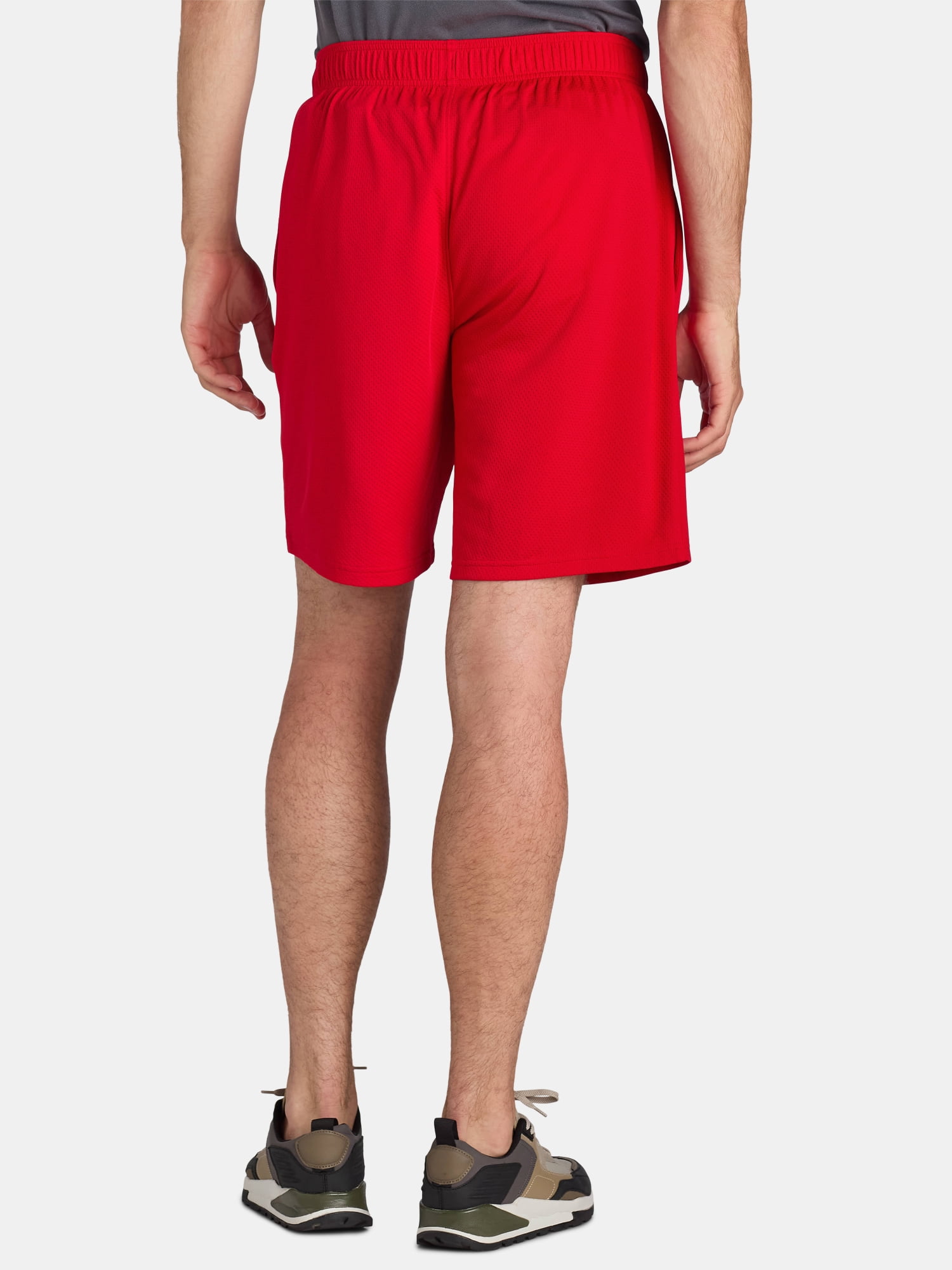 Athletic Works Men's and Big Men's Active Mesh Shorts, 9" Inseam, Sizes XS-5XL