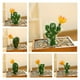 thumbnail image 4 of Gwong Decoración hogareña Planta artificial planta natural vívida planta artificial faux falsa suculents para escritorio Gwong 21078614, 4 of 6