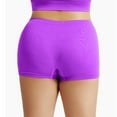 thumbnail image 3 of FAIWAD Women's Stretch Underpants Seamless Soft High Waist Shorts Plus Size Comft Breathable Bottom Shorts, 3 of 3