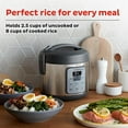 Instant Pot Zest MultiUse 8Cup Rice and Grain Cooker with 4 Smart