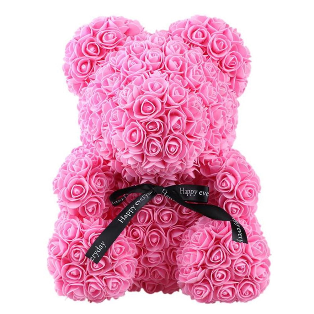Rose Teddy Doll Foam Bear Valentine Girl Birthday Wedding Xmas Party Lovers Gift 