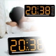 thumbnail image 1 of uhnmki Digital Alarm Clock Electronic Clock Functional LED Clock Children S Bedside Silent Clock 2.5x15.5x6.3cm, 1 of 6
