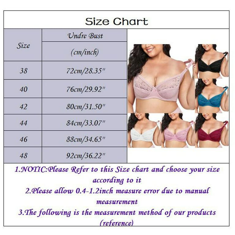Vedolay Plus Size Lingerie For Women Women's Plus Size Front-Close