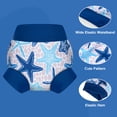 thumbnail image 5 of BIG ELEPHANT Baby Swim Diapers 3pcs, Reusable Adjustable Washable Waterproof Swimming Diaper for Boy's and Girl's, Sizes XS-XXL, 5 of 10