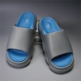 thumbnail image 6 of Men's Quick Dry Slippers, Comfortable Thick Bottom Non-slip Bathroom Sandals, Sport Slide Sandals ,Indoor and Outdoor, 6 of 7