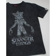 thumbnail image 3 of Stranger Things T-Shirt Gris à Manches Courtes pour Femmes, 3 of 7