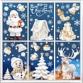 thumbnail image 4 of Twfbrm Christmas Stickers Snowflakes Window Clings for Glass Windows 9 Sheets Christmas Window Decals Snowflakes Christmas Decorations Christmas Window Stickers, 4 of 5